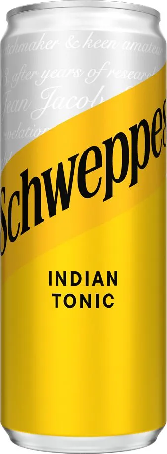 Non-alcoholic drink "Schweppes Indian Tonic" 0.33l 
