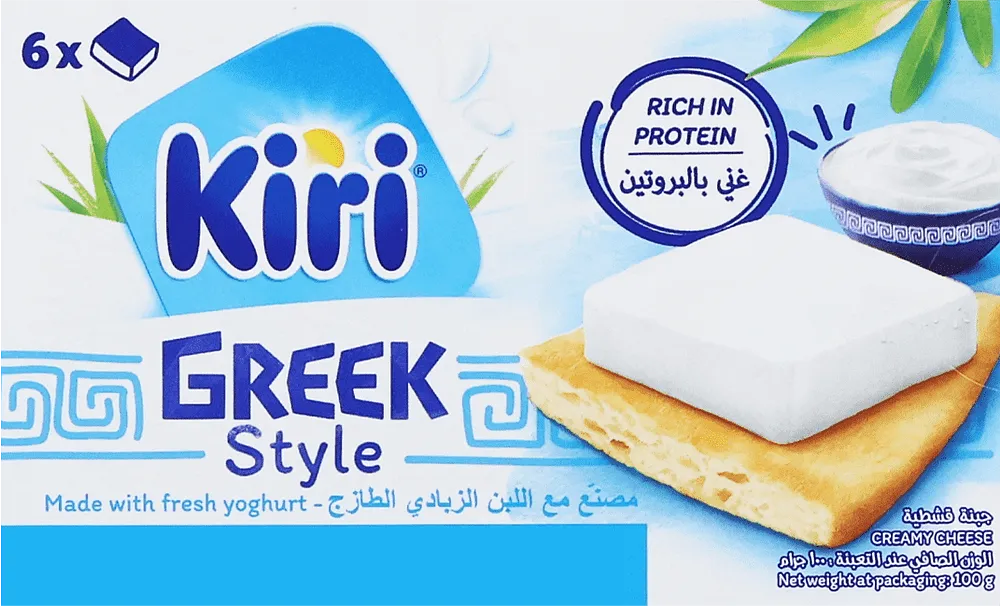 Cream cheese "Kiri Greek Style" 100g
