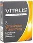 Condoms "Vitalis Stimulation & Warming Effect" 3pcs