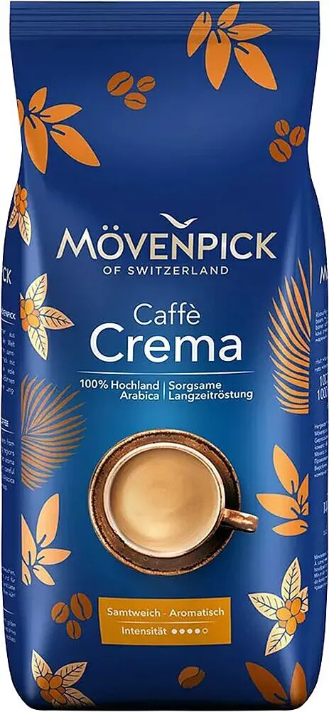 Coffee beans "Movenpick Caffe Crema" 1000g
