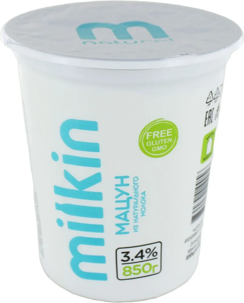 Matsoni "Milkin" 850g, richness: 3,4%
