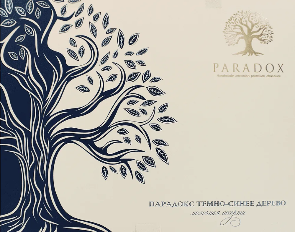 Chocolate candies collection "Paradox Blue Tree" 270g±10%
