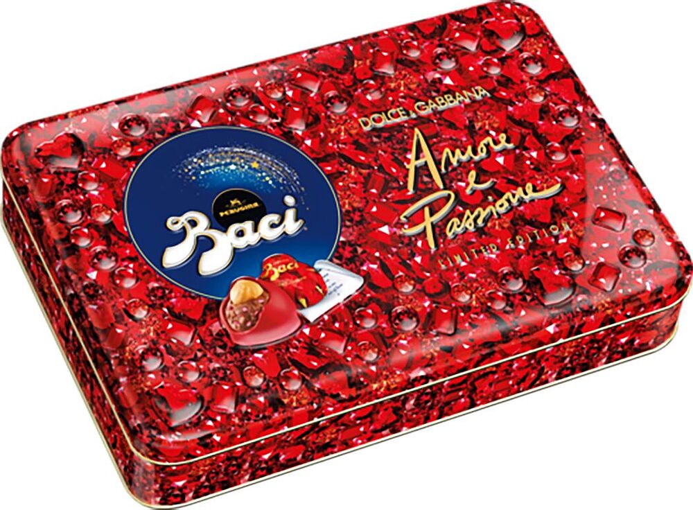 Շոկոլադե կոնֆետների հավաքածու «Baci Perugina Dolce & Gabbana Amore & Pasione» 300գ
