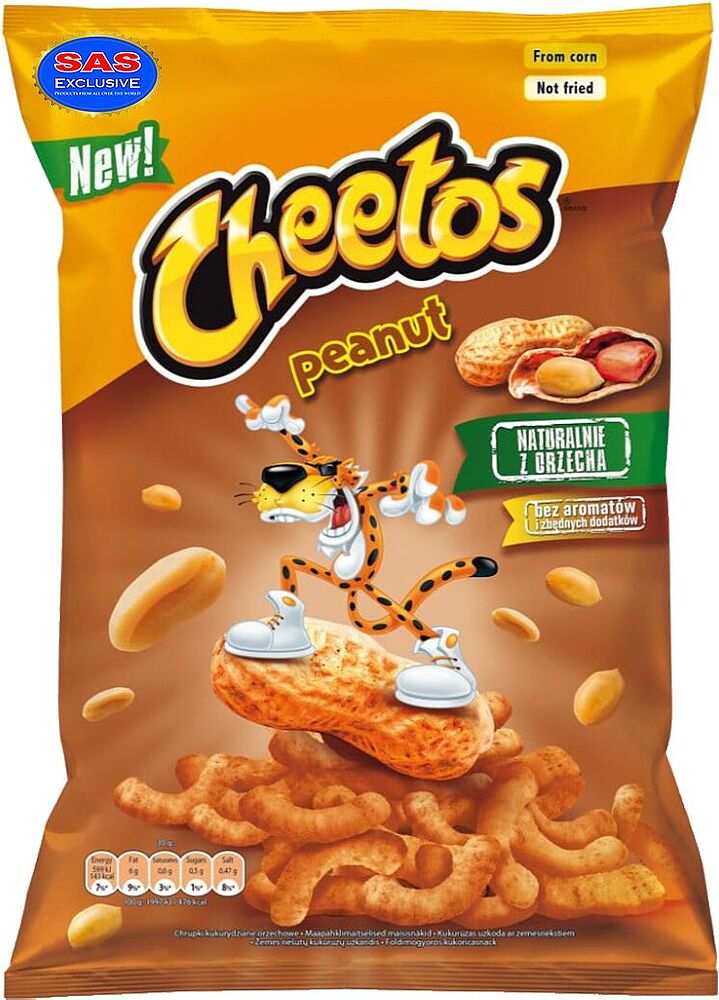 Եգիպտացորենի ձողիկներ «Cheetos» 85գ Գետնանուշ
 