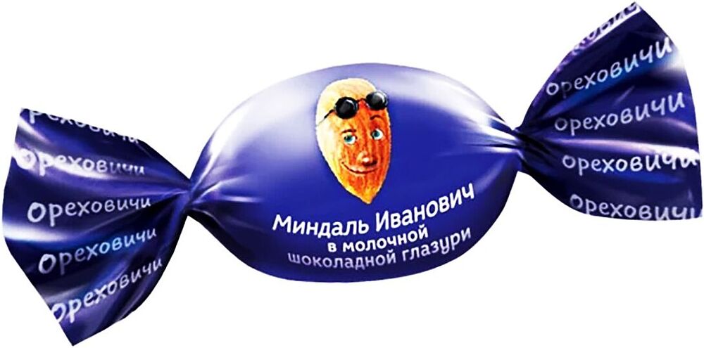 Шоколадные конфеты "Ореховичи Миндаль Иванович"
