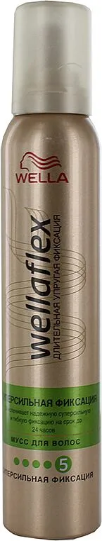 Hair mousse "Wella Wellaflex" 200ml