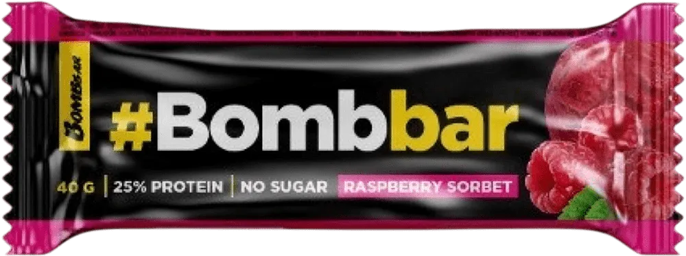 Protein stick "Bombbar Raspberry Sorbet" 40g