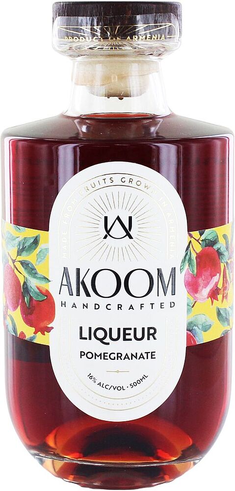 Pomegranate liqueur "Akoom" 0.5ml