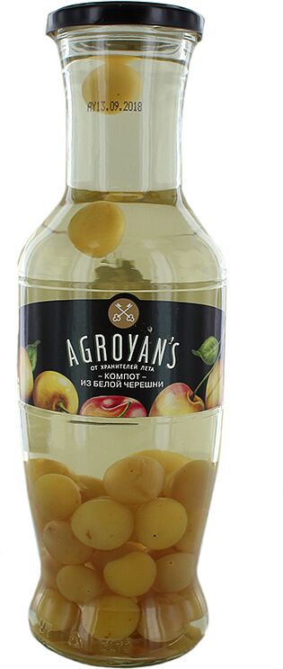 Compote "Agroyan's" 1.050l White cherry