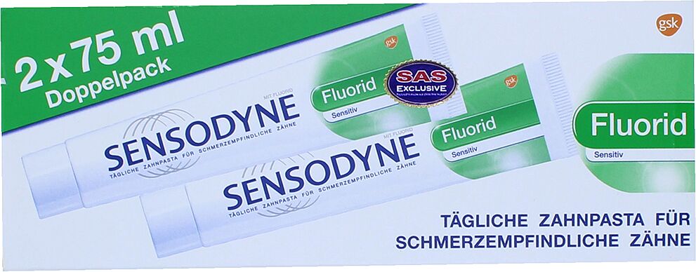Toothpaste "Sensodyne"  2*75ml
