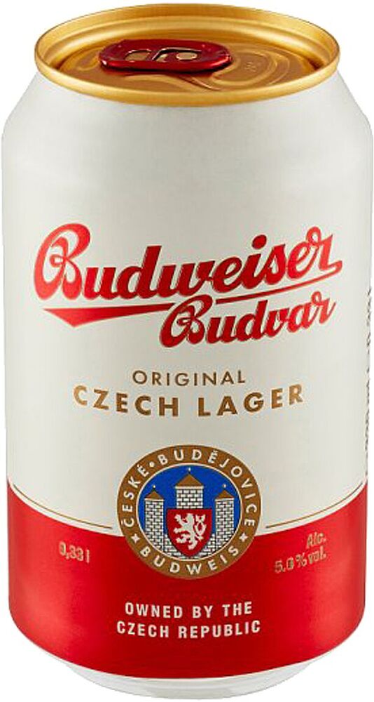 Пиво "Budweiser Budvar" 0.33л

