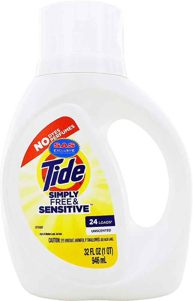 Universal washing gel "Tide Simply Free & Sensitive" 946ml
