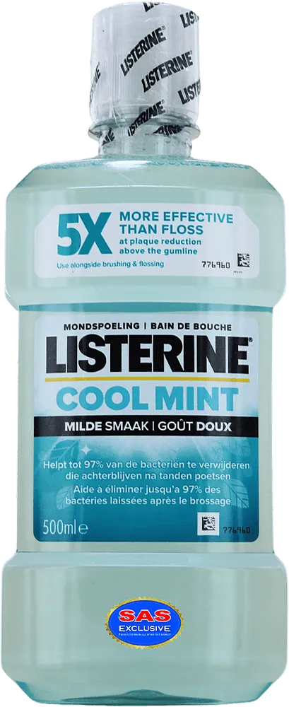 Mouth rinse "Listerine Cool Mint" 500ml
