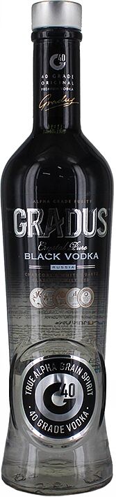 Օղի  «Gradus Black» 0.5լ