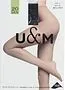 Tights "U&M 20 Den XL" Nero