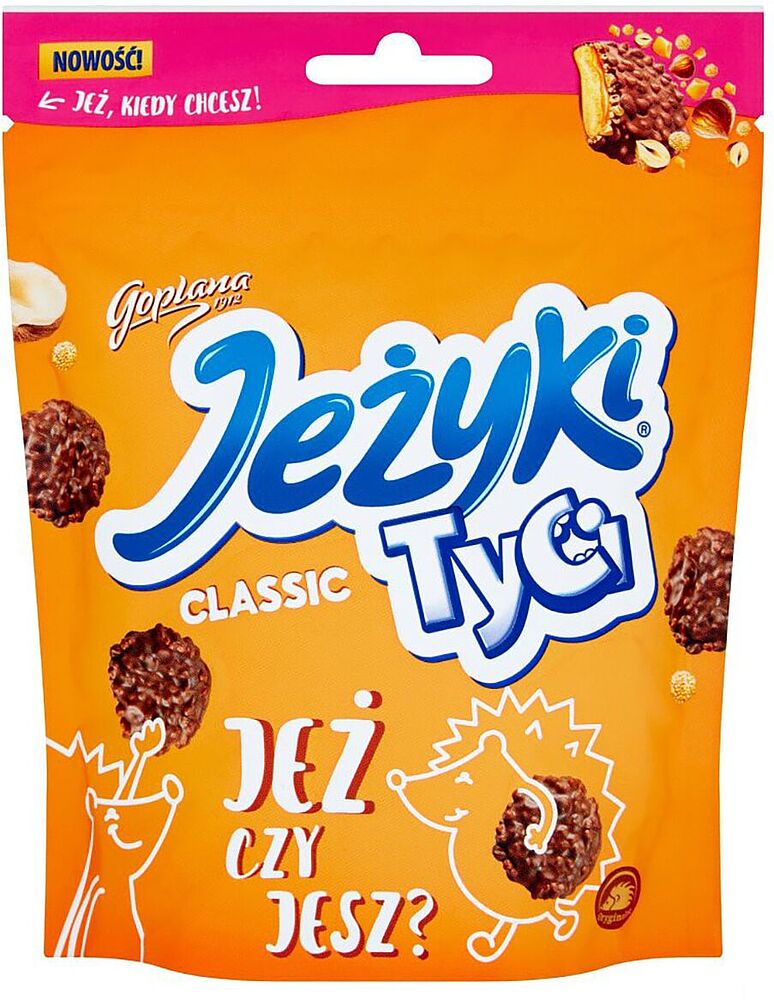 Biscuit coated with chocolate "Goplana Jezyki" 100g