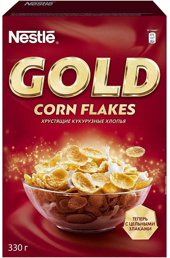 Corn flakes "Nestle Gold" 250g