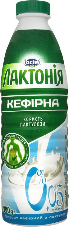 Kefir "Lactel Лактония" 900g, richness: 0,05.%