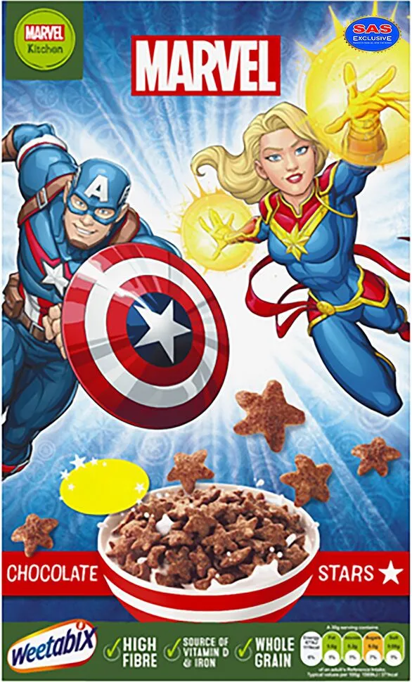 Готовый завтрак "Weetabix Marvel" 500г
