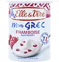 Milk dessert with raspberry flavor "Elle & Vire Mon Grec Framboise" 125g