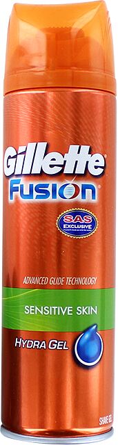 Shaving gel  "Gillette Fusion" 200ml 