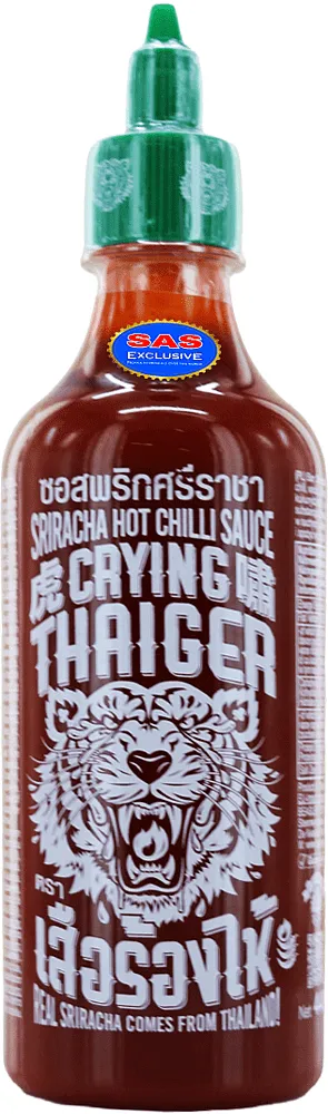 Hot sriracha sauce "Crying Thaiger" 440ml
