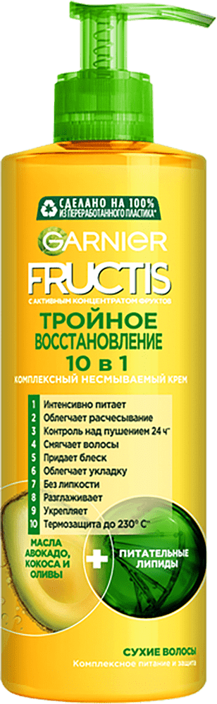 Hair cream "Garnier Fructis" 400ml