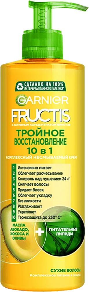 Hair cream "Garnier Fructis" 400ml