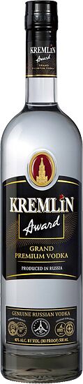 Водка "Kremlin Award" 0.75л  