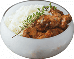 Rice and chicken wings "Buffalo tnakan" 550g