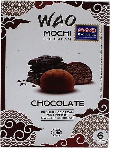Պաղպաղակ շոկոլադե «WAO Mochi» 210գ