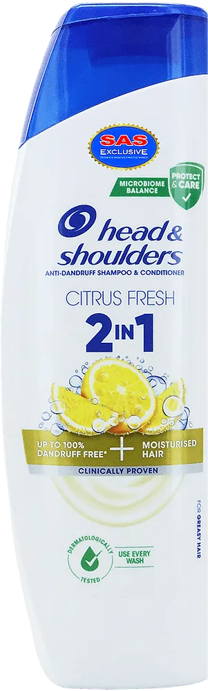Շամպուն-կոնդիցիոներ «Head & Shoulders Citrus Fresh 2 In 1» 330մլ