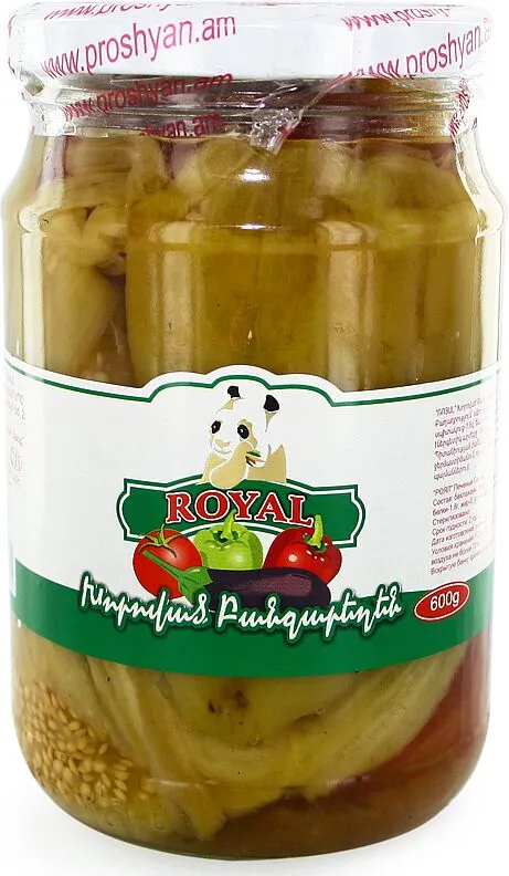 Grilled vegetables "Royal" 600g