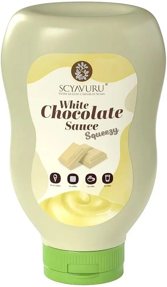 White chocolate syrup "Scyavuru White Chocolate" 250g 