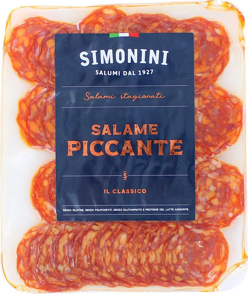Sliced salami "Simonini" 100g