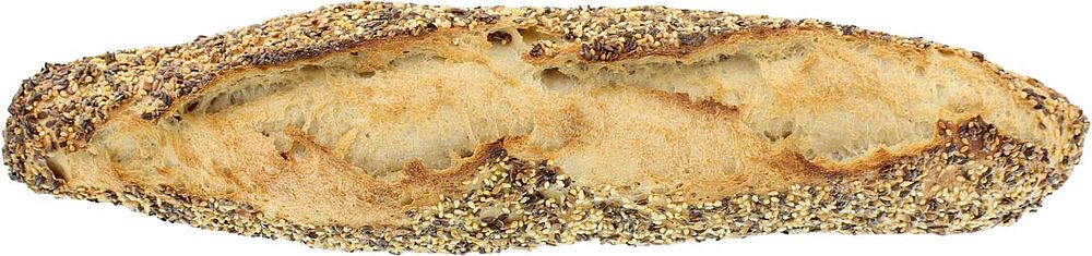 Bread baguette with seeds "French Traditional"

