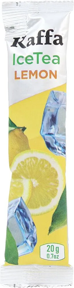 Lemon flavored instant tea "Kaffa" 20g 
