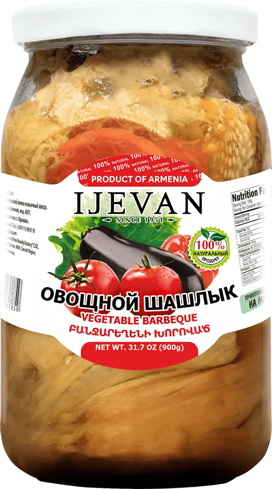 Grilled Vegetables "Ijevan" 900g
