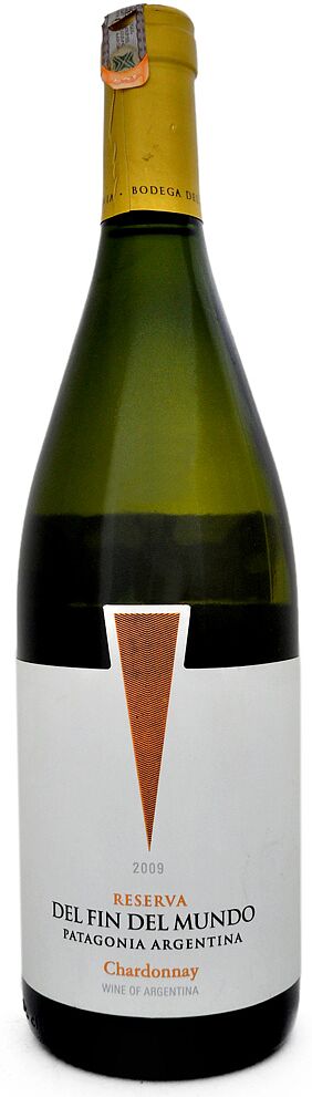 Вино белое "Fin del Mundo Chardonnay" 0.75л  