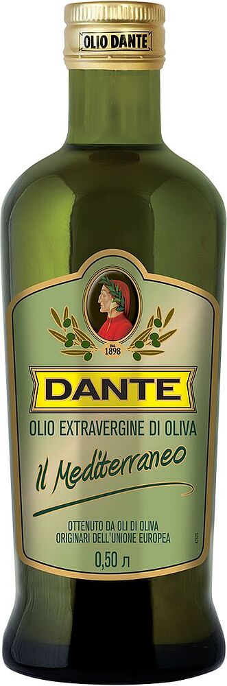 Масло оливковое "Dante Extra Virgin" 0.5л