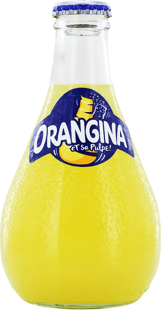 Освежающий газированный напиток со вкусом апельсина "Orangina" 0.25л