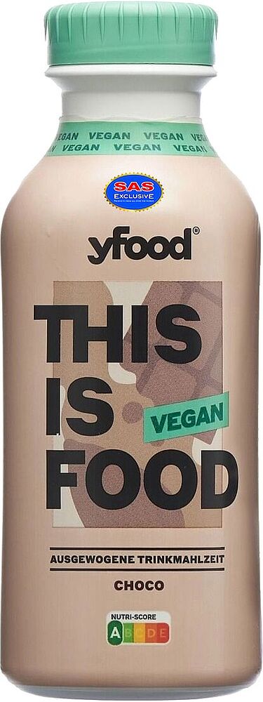 Ըմպելիք շոկոլադի «Yfood Vegan» 500մլ 