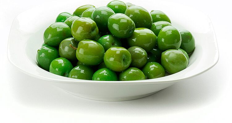 Оливки зеленые с косточкой "Miccio"