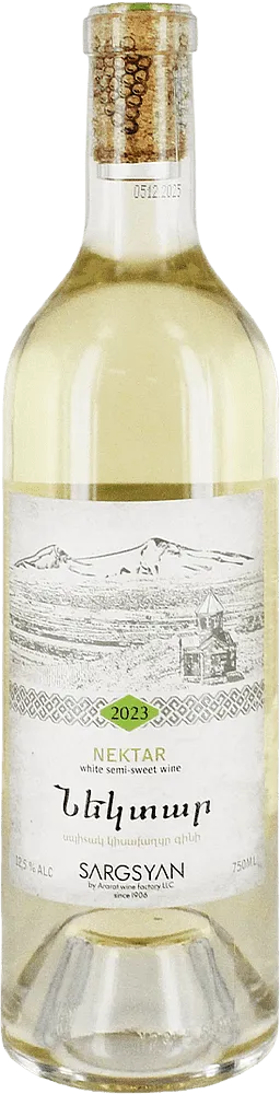 White wine "Sargsyan Nektar" 0.75l
