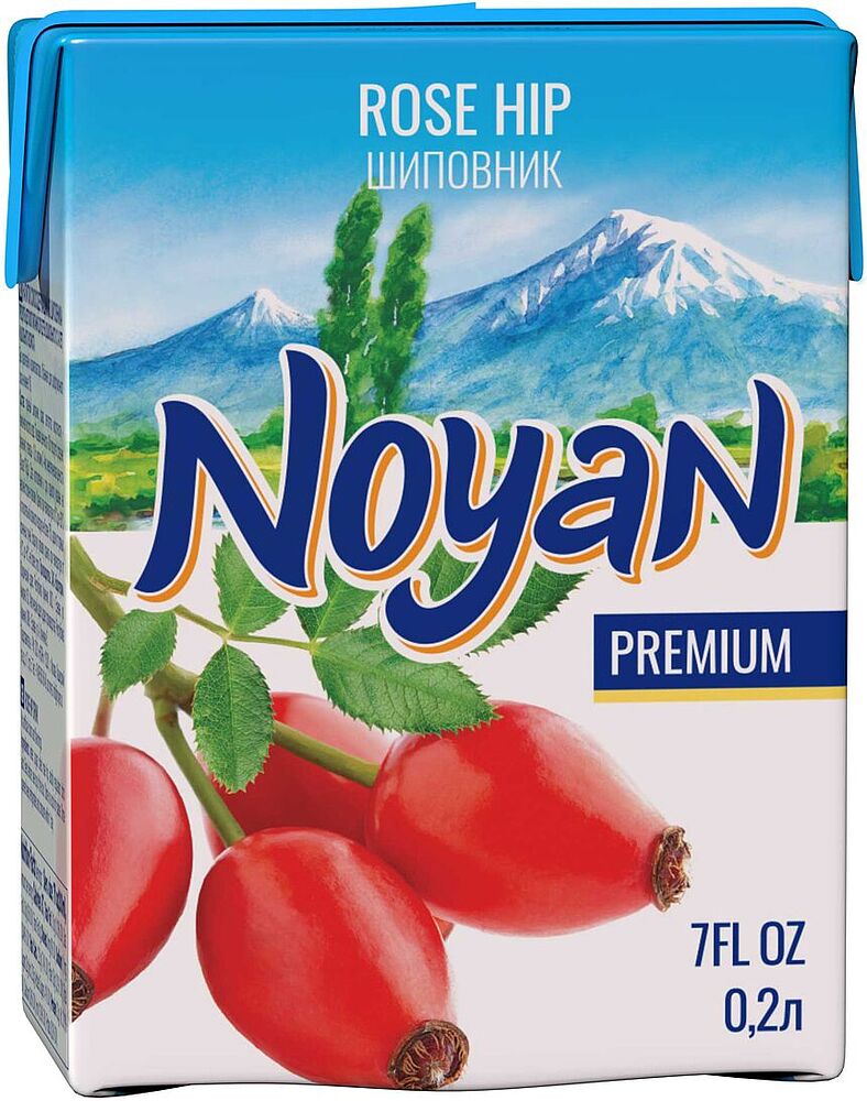 Сок "Noyan Premium" 200мл Шиповник