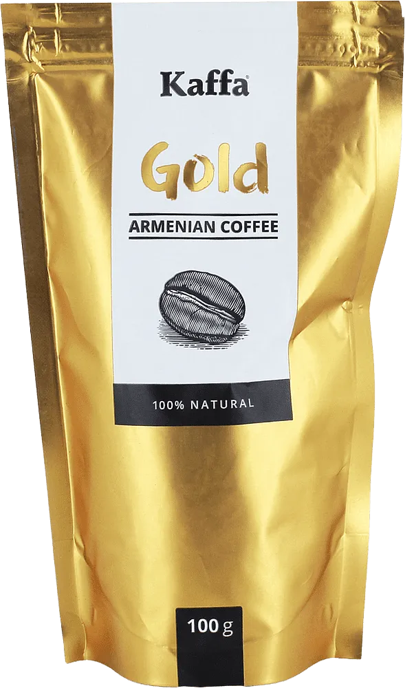 Ground coffee "Kaffa Gold" 100g