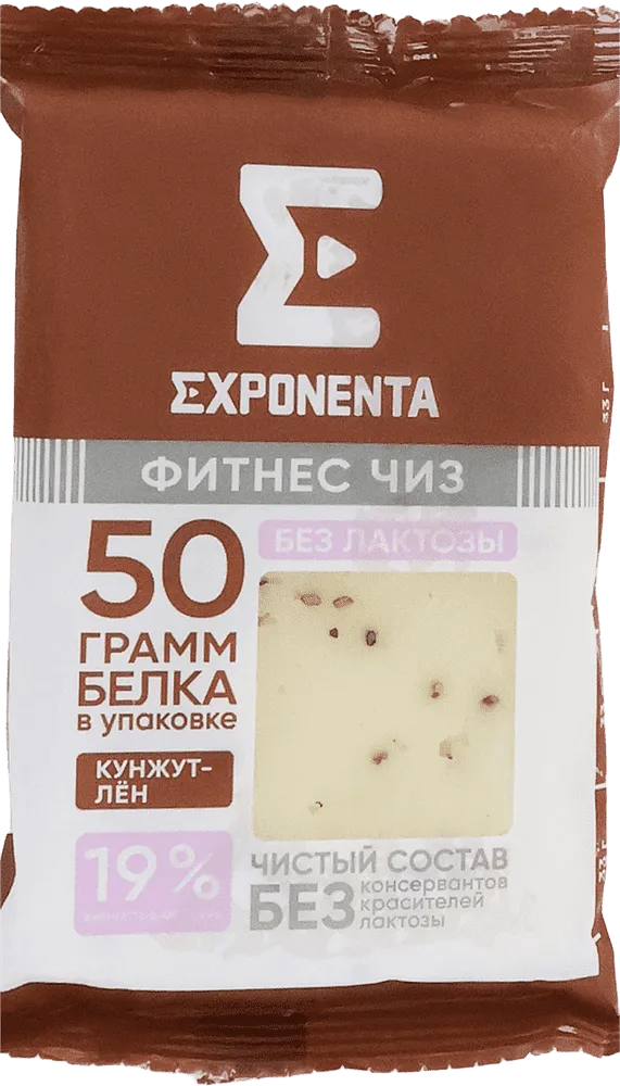 Cheese with flax & sesame seeds "Exponenta Fitness" 0.165g
