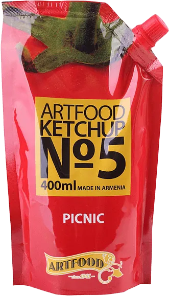 Picnic ketchup "Artfood Picnic N5"400ml    