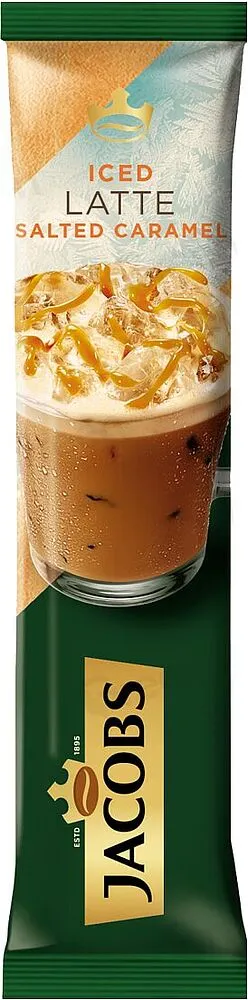 Instant coffee "Jacobs Iced Latte Salted Caramel" 21.3g
