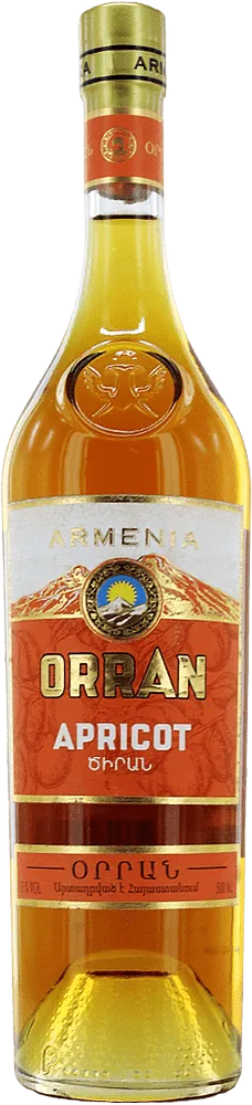 Apricot alcoholic drink "Orran" 0.5l